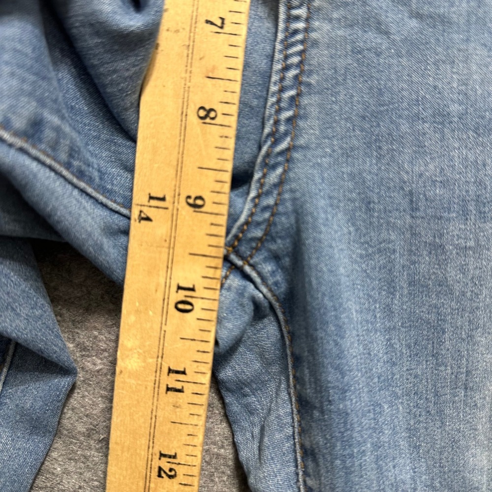 Telepatia Skinny Jeans Women 7/28 Blue‎ High Rise Stretch Denim Faded Casual - Picture 5 of 9